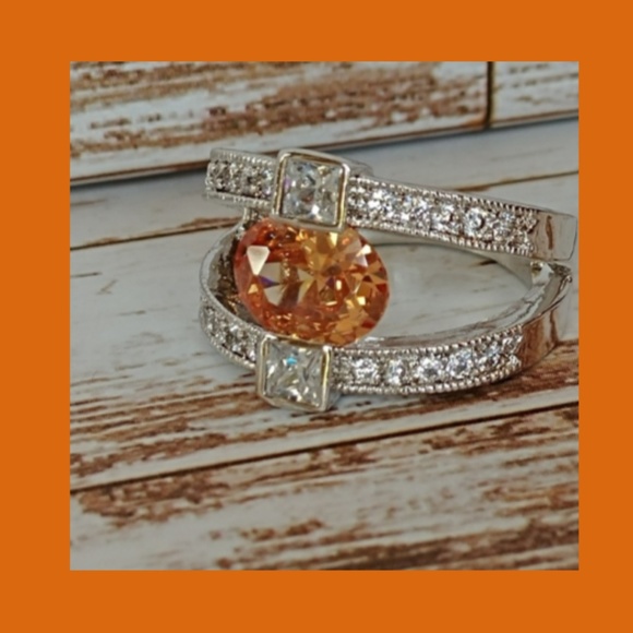 Floating Morganite Ring - Picture 3 of 7